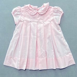 [The Proper Peony] Five Pleat Blush Dress